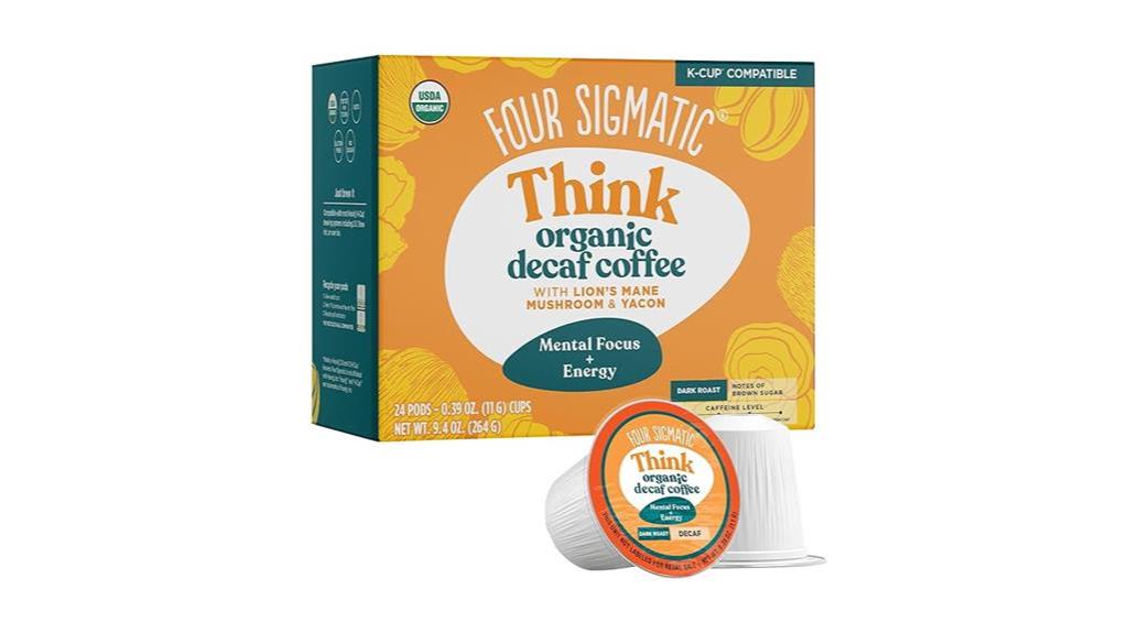 decaf mushroom coffee k cups