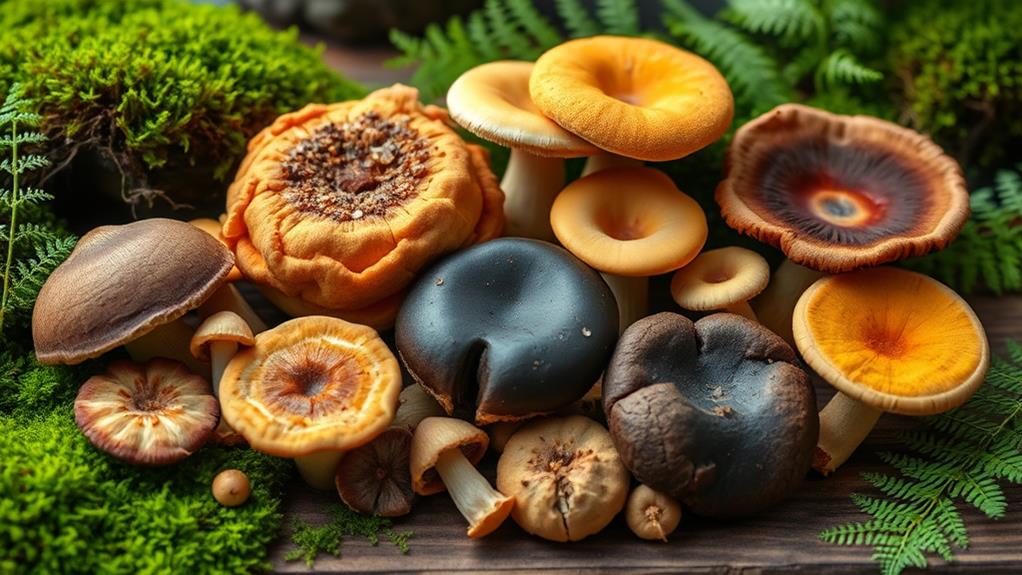 health boosting medicinal mushrooms