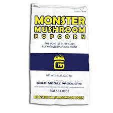 Monster Mushroom Popcorn, 50 lb Bag