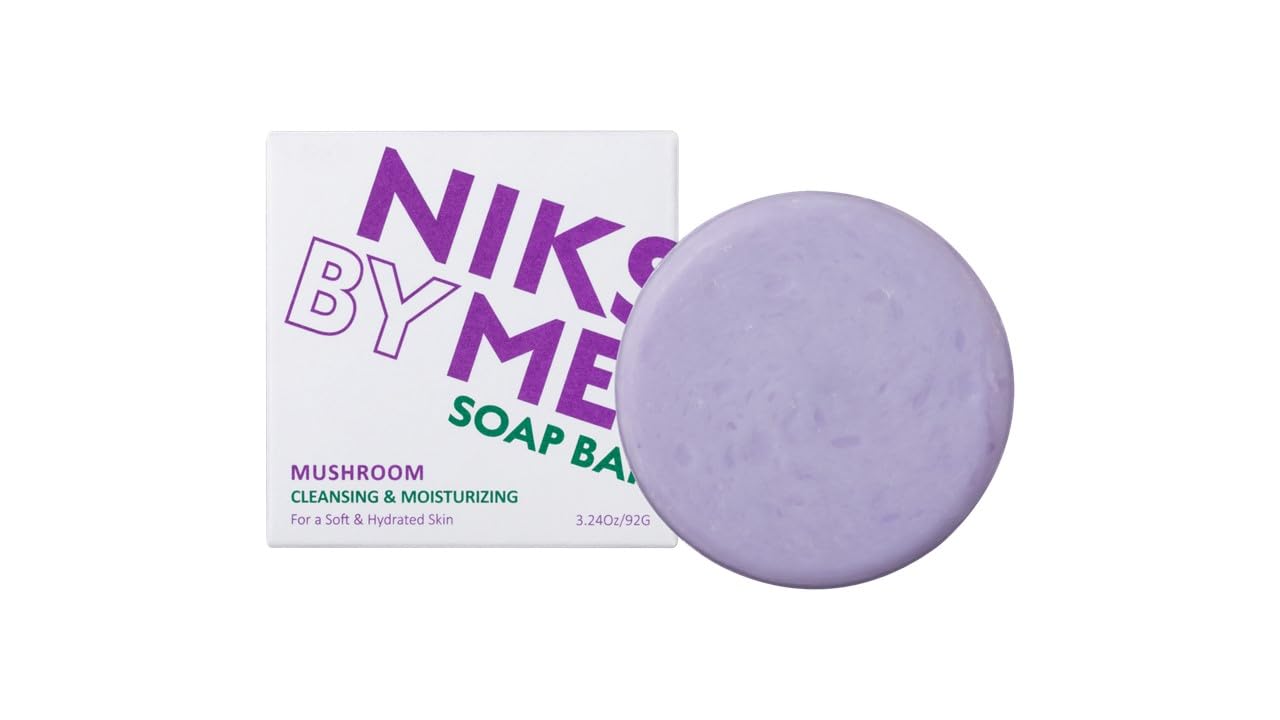 41Cy2qlBt4L._SL1280_.jpg Essentials Set - Black Bean Shampoo Bar, Camellia Treatment Bar, Mushroom Soap Bar - Image 4