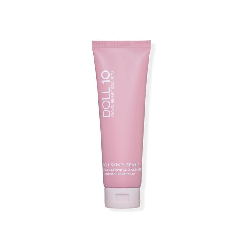 DOLL SKIN GENIUS™ Daily Dissolve Clay Cleanser with Reishi Mushroom