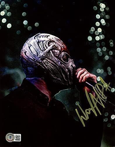 WAYLON REAVIS SIGNED AUTOGRAPHED 8x10 PHOTO LEAD SINGER MUSHROOMHEAD BECKETT BAS