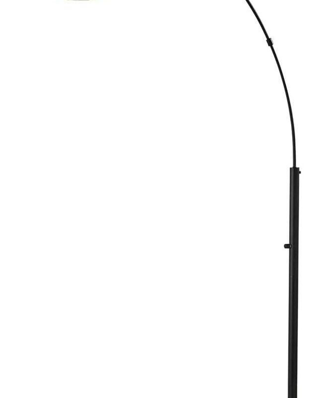 Adesso 5024-01 Corinne Arc Lamp, 80 in., 1 X 100W, Black, 1 Floor Lamp