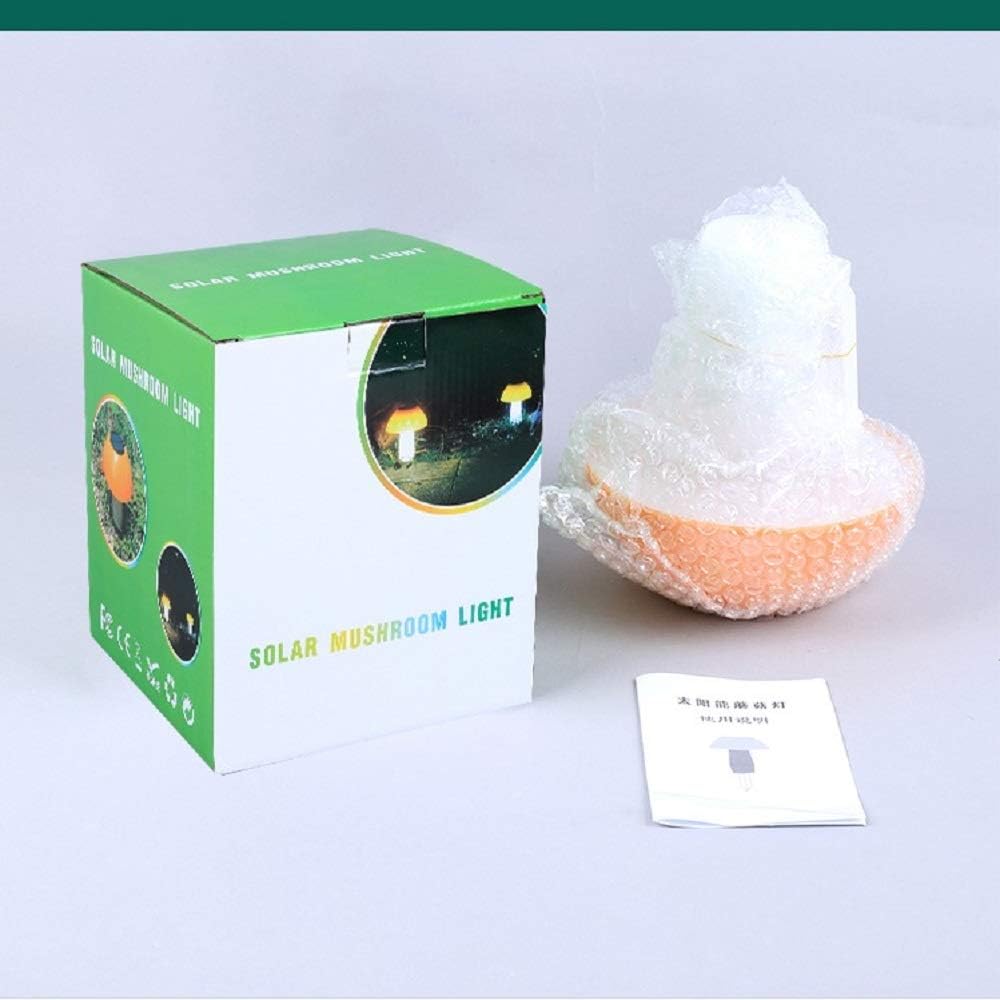 518Kmzzc0dL._AC_SL1000_.jpg Solar Mushroom Lights Outdoor Ground LED Landscape Lights Light Sensor Light, Waterproof Solar Lights for Garden,Backyard,Step,Grass Ground(2 Pack, Warm White) - Image 7