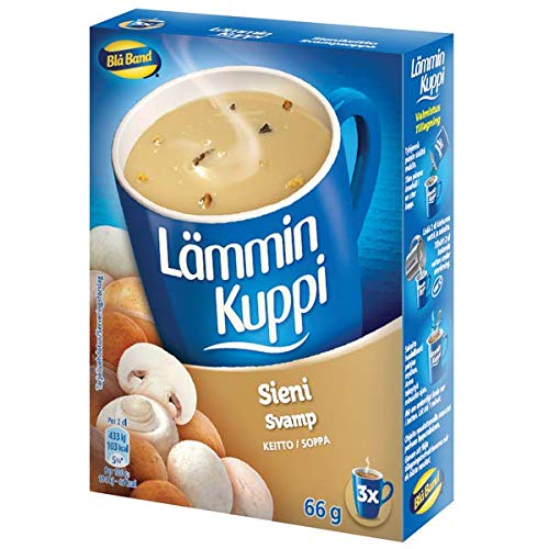 Blå Band Warm Cup 3x22g mushroom soup mix (SET OF 12)