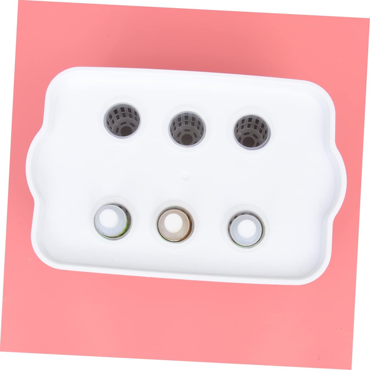 51W4D69RUQL._AC_SL1263_.jpg 1pc Box Growing Machine Smart Planter Hydroponic Food Grade Bucket Mini Microgreens Growing Kit Mushroom Growing Kit Fish Pot Sprouts Growing Kit Cup Harvest Supplies Buckets White - Image 5
