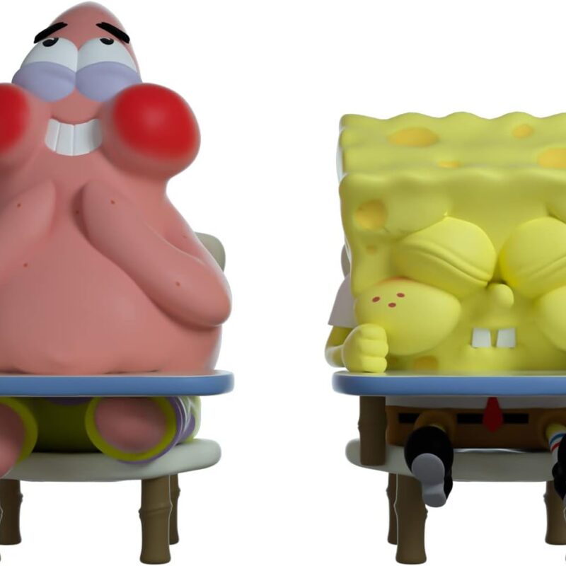 Youtooz Whats Funnier Than 24, 4" inch Vinyl Figure, Collectible Spongebob and Patrick from Funny Internet Meme What's Funnier Than 24 by Youtooz Spongebob Squarepants Collection