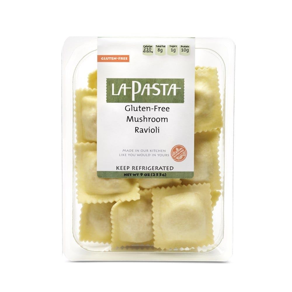 51nKZpzZheL._SL1000_.jpg La Pasta Gluten Free Mushroom Ravioli (Case of 8) - Image 2