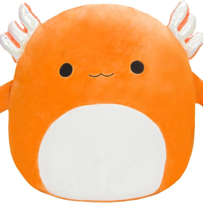 Squishmallows Original 12-Inch Nico Orange Axolotl - Medium-Sized Ultrasoft Official Jazwares Plush