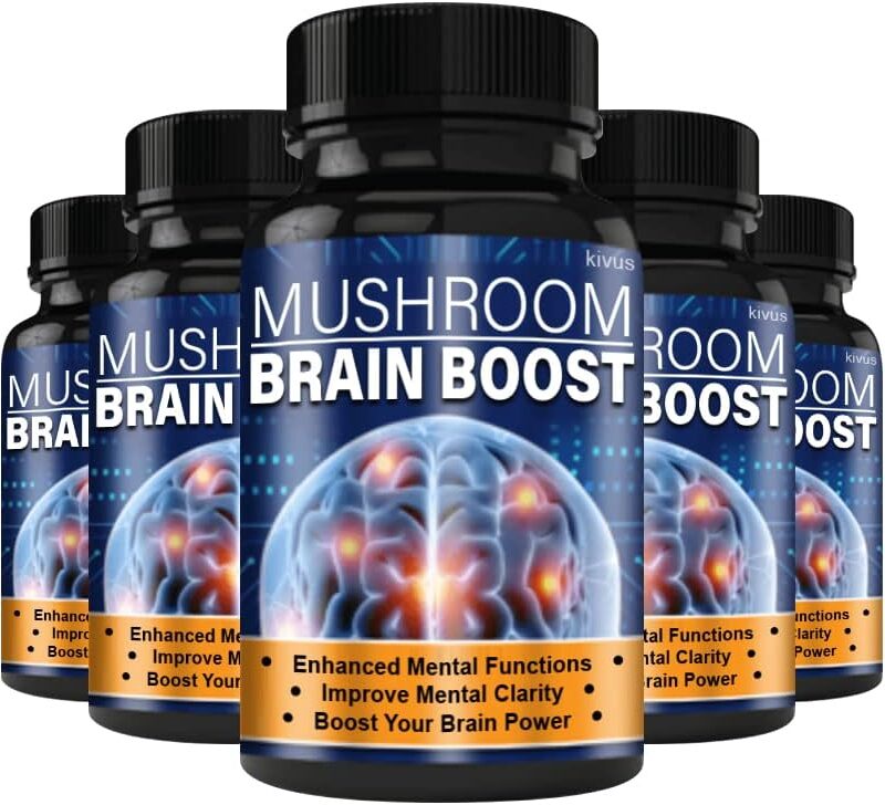 kivus Brain Boost - Mushroom Brain Boost 5 Pack