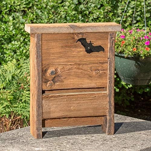 Amish Made Upcycled Mushroom Wood Bat House