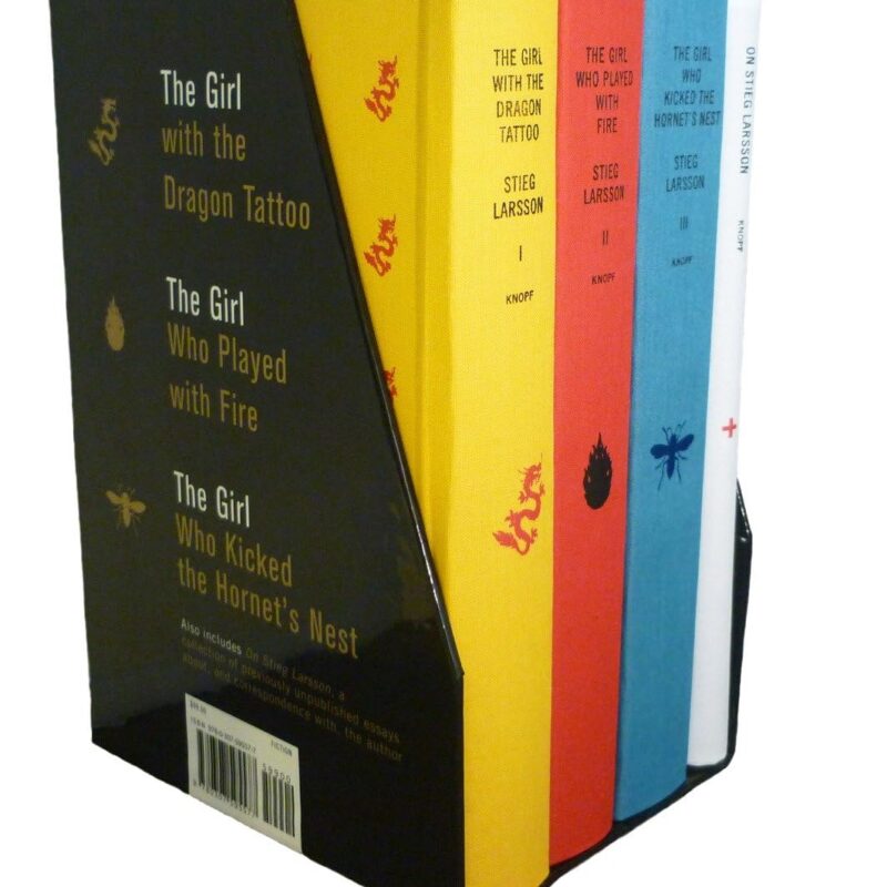 Stieg Larsson's Millennium Trilogy Deluxe Box Set: The Girl with the Dragon Tattoo, The Girl Who Played with Fire, The Girl Who Kicked the Hornet's Nest, Plus On Stieg Larsson