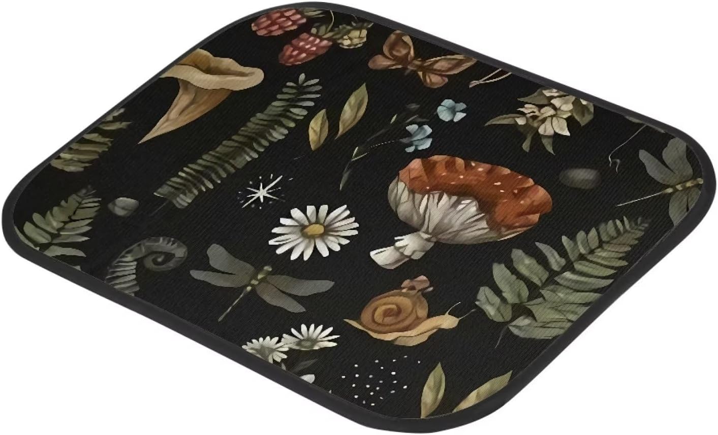 61Tq2wOUTOL._AC_SL1500_.jpg Mushroom Car Floor Mats 4 Pcs All-Weather Car Mats,Waterproof Fit Automotive Floor Carpet for Cars Trucks SUV,Universal Floor Liner Car Accessories - Image 6