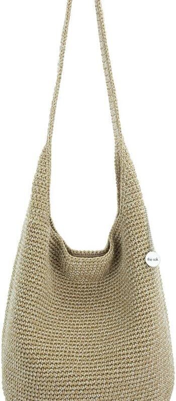 The Sak 120 Hobo Bag - Large Women's Purse & Shoulder Bag - Handbag With Back Zipper Pocket and Magnetic Snap Closure