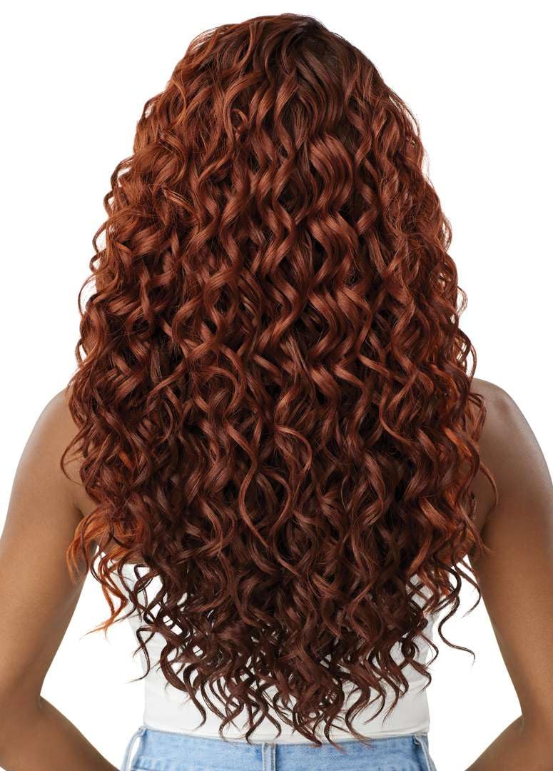 61mvam75WaL._SL1080_.jpg Outre Lace Front Wig - Perfect Hair Line 13X6 - Esmera (DR4/MUSHROOM BLONDE) - Image 6