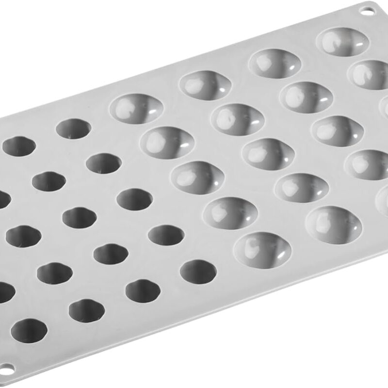 ITALIA GG025 Grand Mushroom, Platinum Silicone Mold, Confectionery Supplies, Chocolate Mold, Candy Mold, Decorative, Oven, Microwave, Dishwasher Safe, Freezer Safe