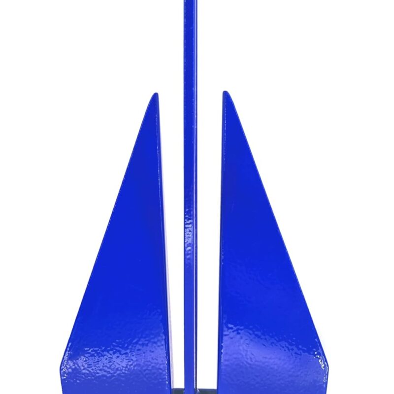 Greenfield Fluke Anchor Coated Large Color Slip-Ring Boat Anchors. Premium Made in USA, for Boats Up to 24 Feet