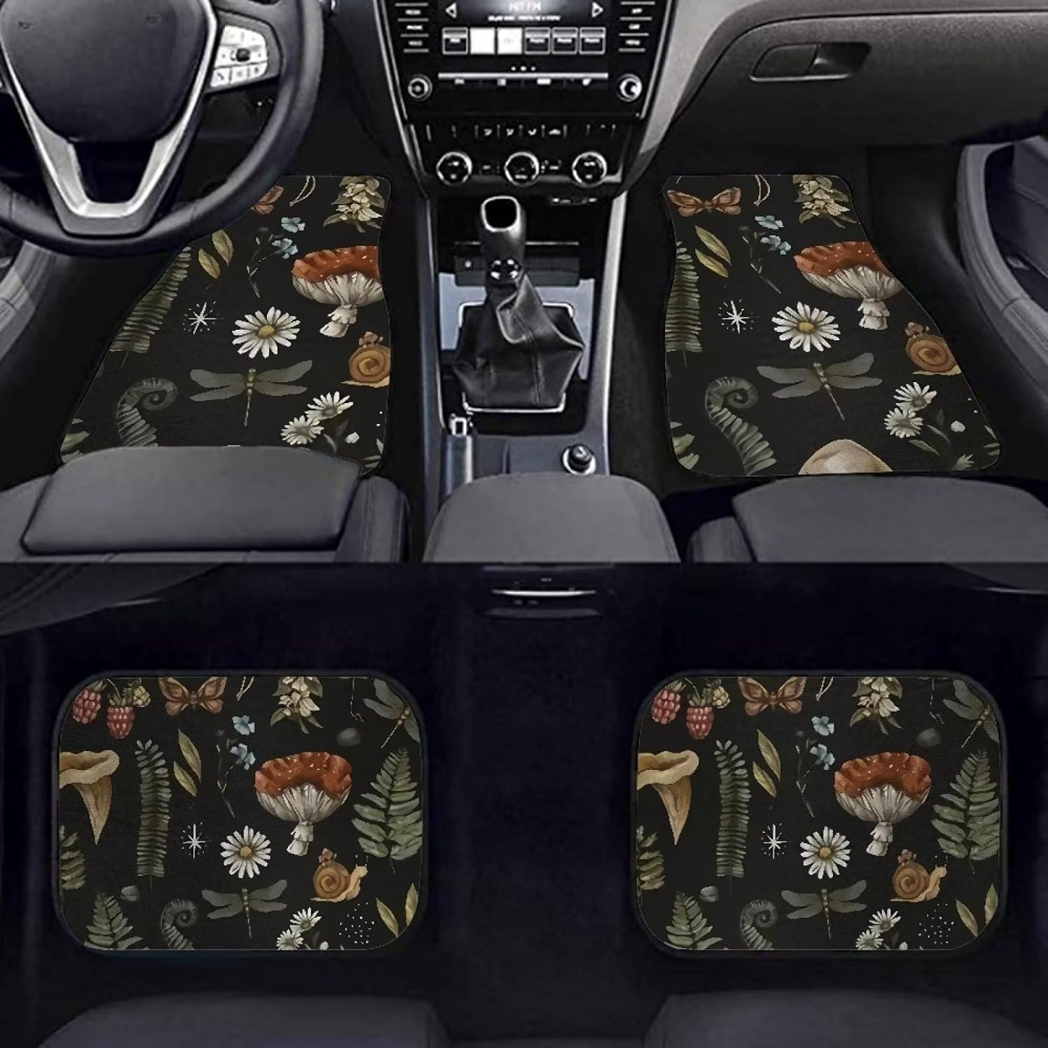 711OWdbt-WL._AC_SL1500_.jpg Mushroom Car Floor Mats 4 Pcs All-Weather Car Mats,Waterproof Fit Automotive Floor Carpet for Cars Trucks SUV,Universal Floor Liner Car Accessories