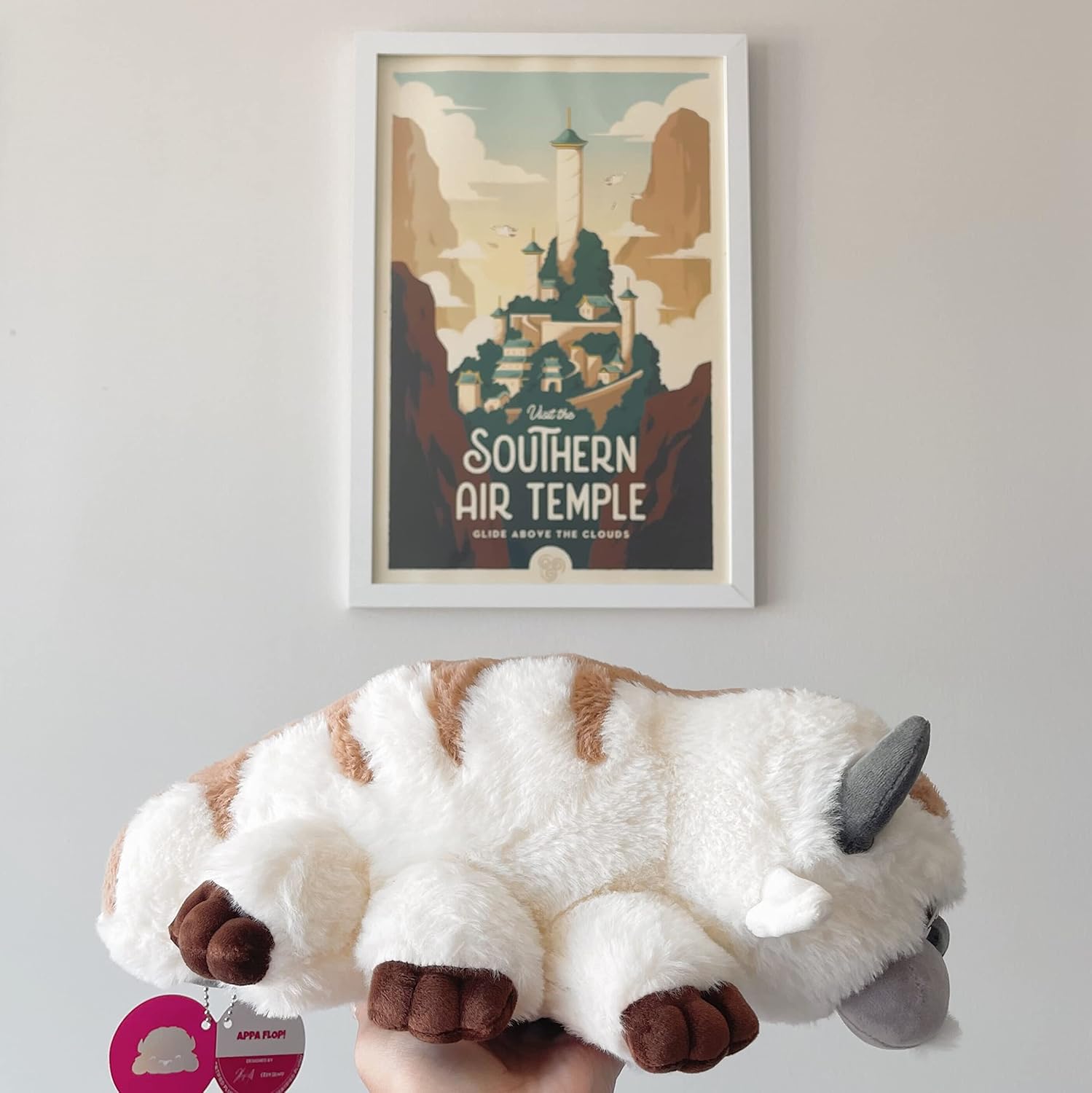 7150PO-Fm-L._AC_SL1500_.jpg Youtooz 1 Ft Appa Plushie from Avatar The Last Airbender - Soft 100% Cotton Stuffed Collectible - Image 6