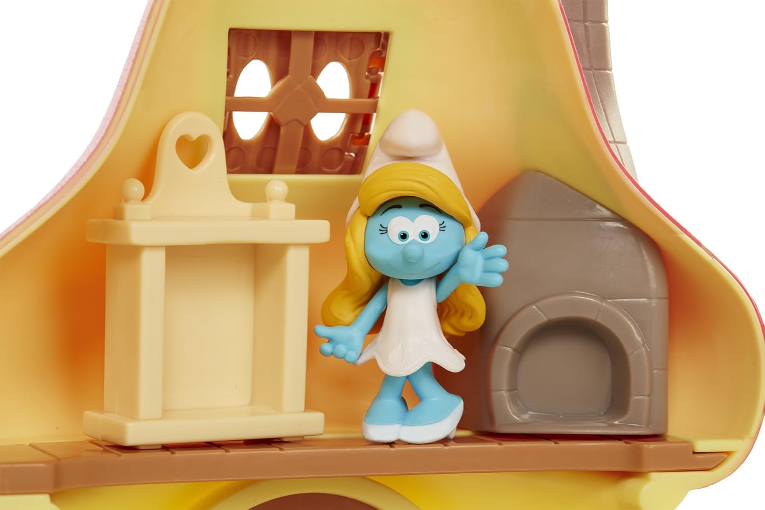718LYQwdLpL._AC_SL1500_.jpg Smurfs The Lost Village Movie Mushroom House Playset with Smurfette Figure - Image 7