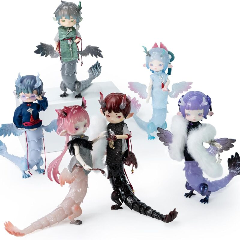 BEEMAI Adou-Loong Fantasia Series 1PC 1/12 BJD Dolls Cute Figures Collectibles Birthday Gift