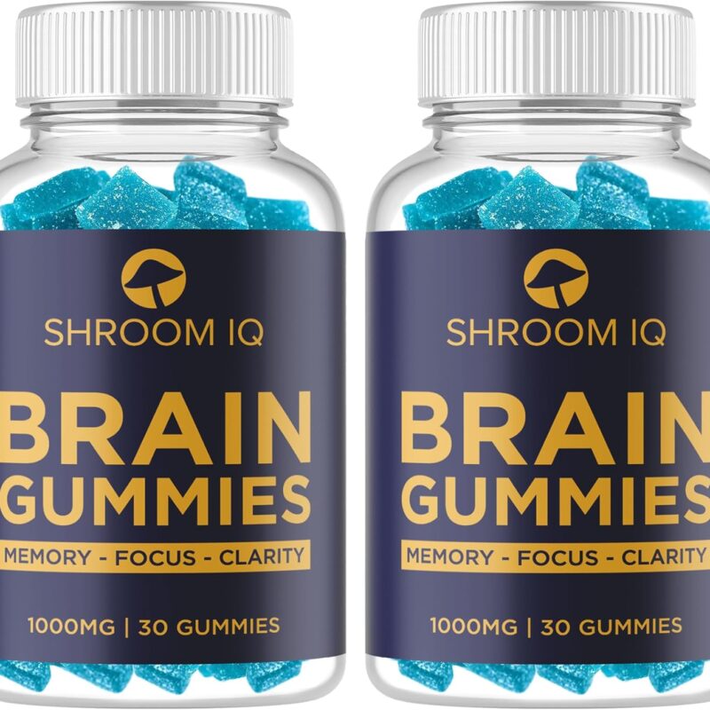 Brain Supplements for Memory and Focus - Nootropic Gummies for Mental Health and Brain Booster