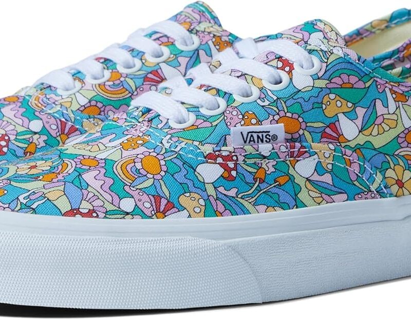 Vans Authentic™ New Mushroom/Floral Men's 4, Women's 5.5 Medium