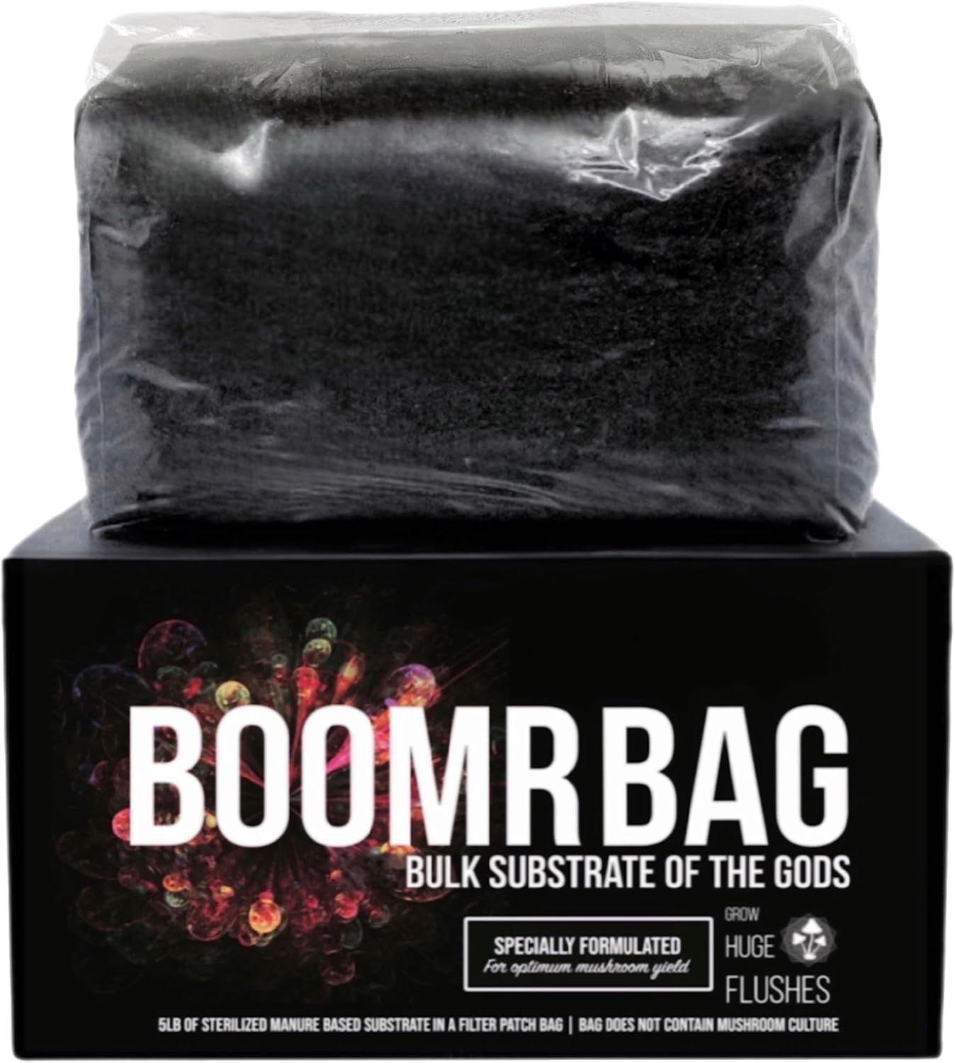 71UZ-9FQZGL._AC_SL1500_.jpg North Spore + Max Yield Bins 'Boomr Bag' Monotub Kit | Complete Dung-Loving Mushroom Grow Kit | Includes Monotub, Sterile Substrates, Coco Coir & Filters - Just Add Spores - Image 2