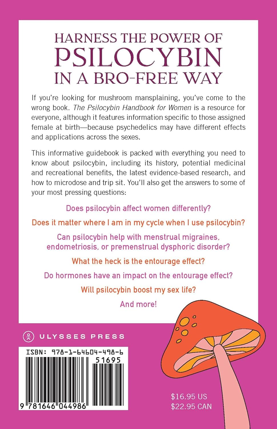71W2YGHOqnL._SL1500_.jpg The Psilocybin Handbook for Women: How Magic Mushrooms, Psychedelic Therapy, and Microdosing Can Benefit Your Mental, Physical, and Spiritual Health (Guides to Psychedelics & More) - Image 2