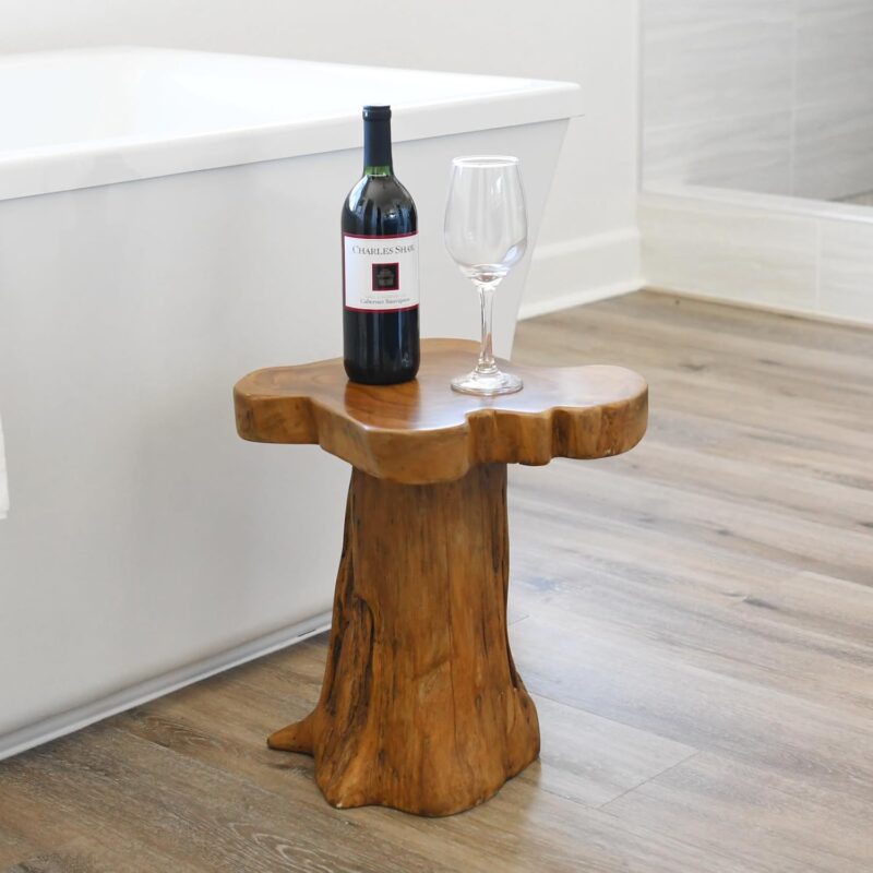 WELLAND Teak Mushroom Stool