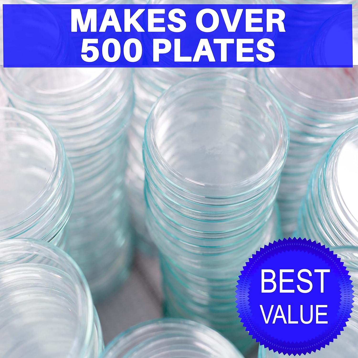 81LWRlF2BAL._SL1500_.jpg Malt Extract Agar Powder 500 Grams - Evviva Sciences - Make Over 500 Agar Petri Dishes - Premium Performance - Excellent for Mold & Fungus - Great for Mushrooms & Science Projects - Image 2