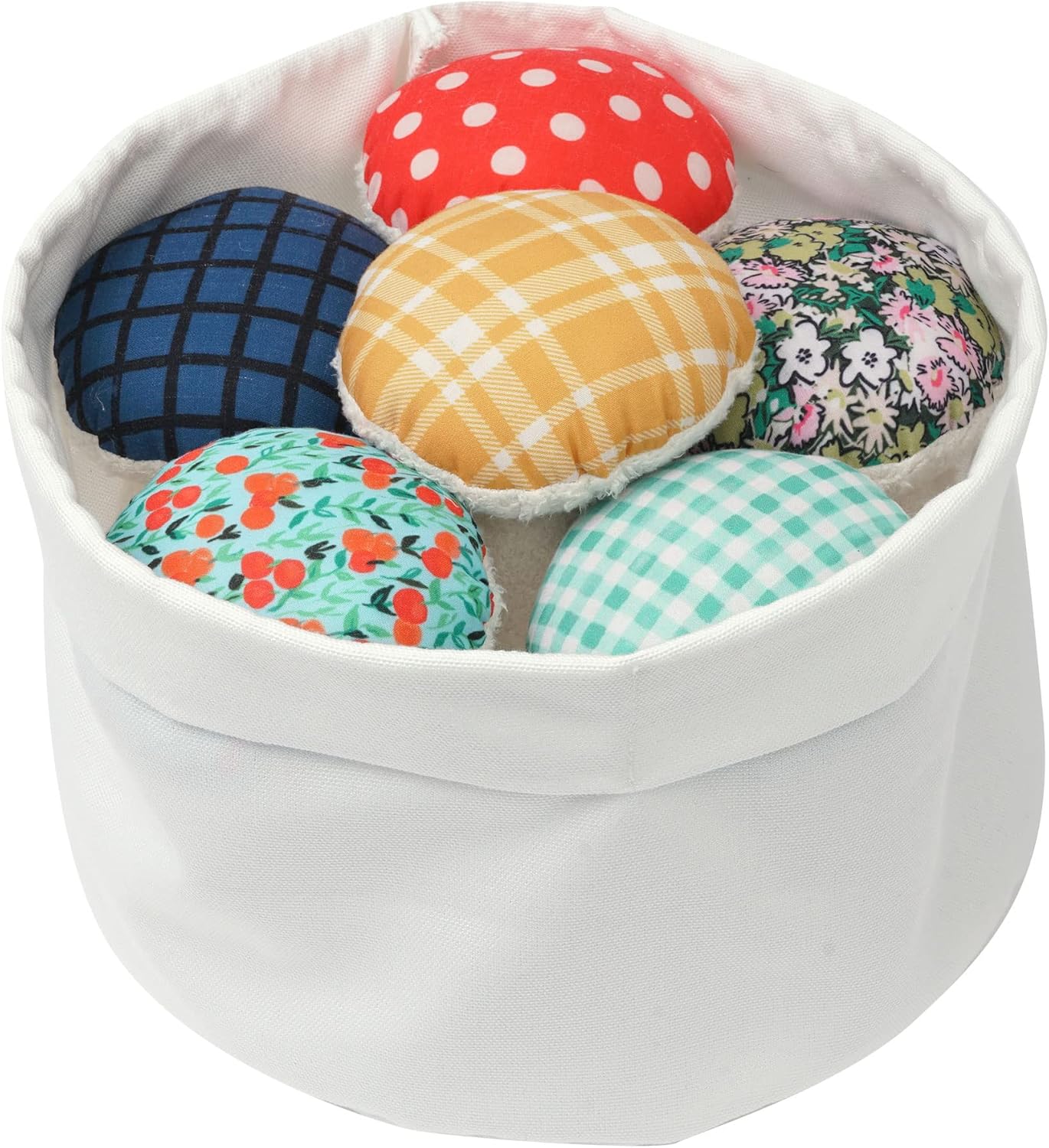 81Q2-zQd-sL._AC_SL1500_.jpg Manhattan Toy Decorative 8-Piece Soft Toadstool Junior Bowling Set for Kids 3 Years and Up - Image 5