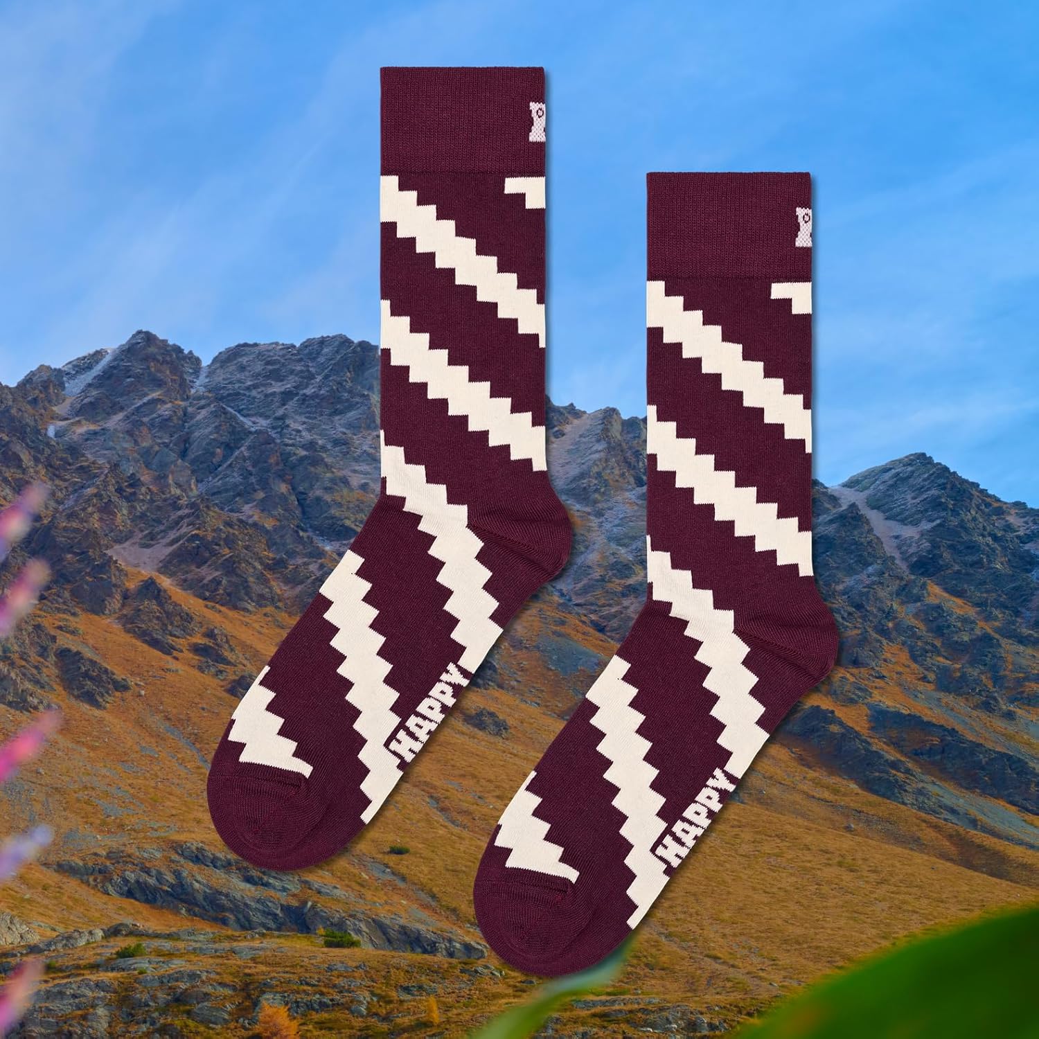 81baR0NdyPL._AC_SL1500_.jpg Happy Socks Fun Miscellaneous Designs, Socks for Men and Women, Multicolor with Gift Boxes - made with Sustainable Cotton - Image 4