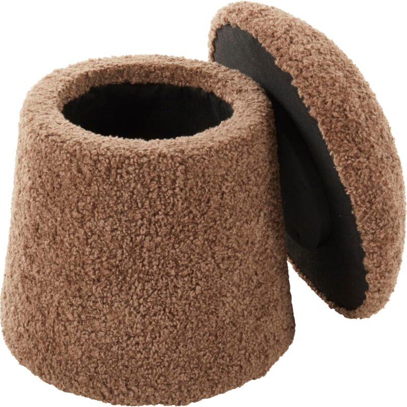 SARO LIFESTYLE Funky Mushroom-Shaped Storage Ottoman