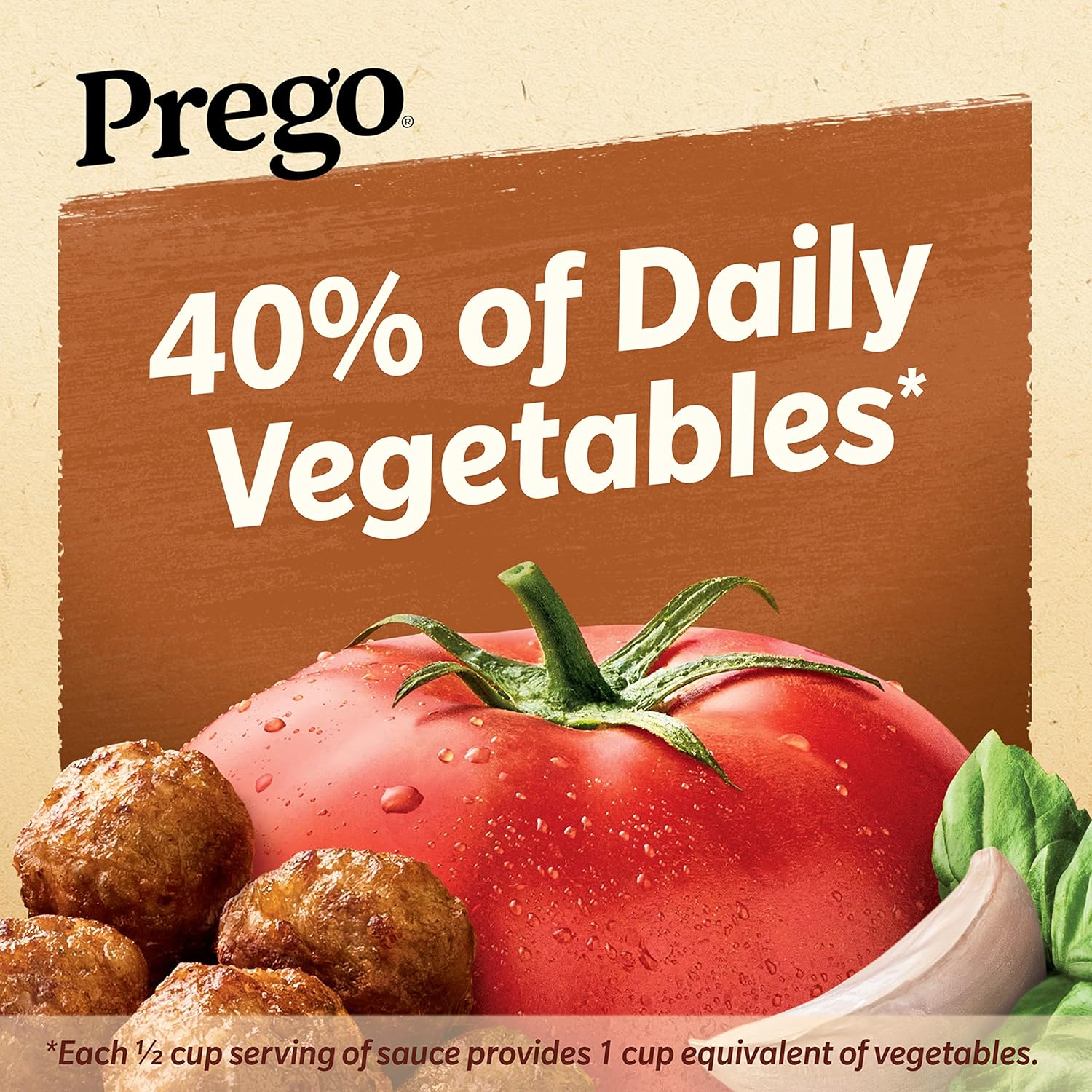 91-1Tpz7dxL._SL1500_.jpg Prego Mini-Meatball Pasta Sauce, Great Tomato Sauce for Pasta, 24 Ounce Jar (Pack of 12) - Image 5