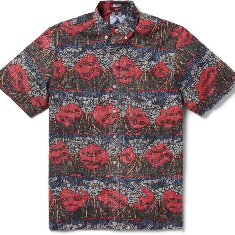 Reyn Spooner Men's Oceanic Hawaiian Aloha Shirt - Tailored Button Front