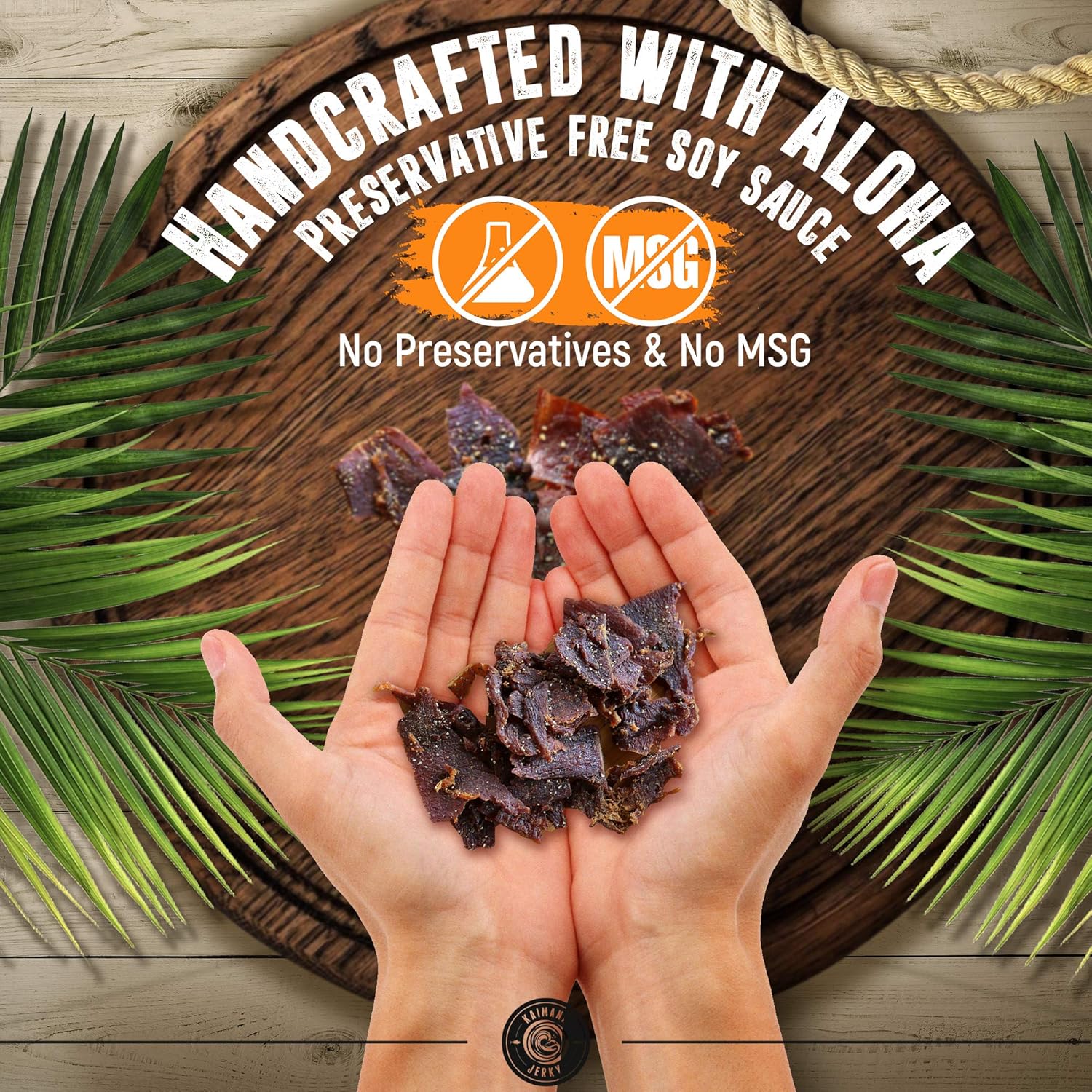 91PPCd6SHRL._SL1500_.jpg Kaimana Wild-Caught Ahi Tuna Jerky - Teriyaki | Rich in Omega-3s & High in Protein | All-Natural & Organic Fish Jerky (3 pack, 2 oz) - Image 5