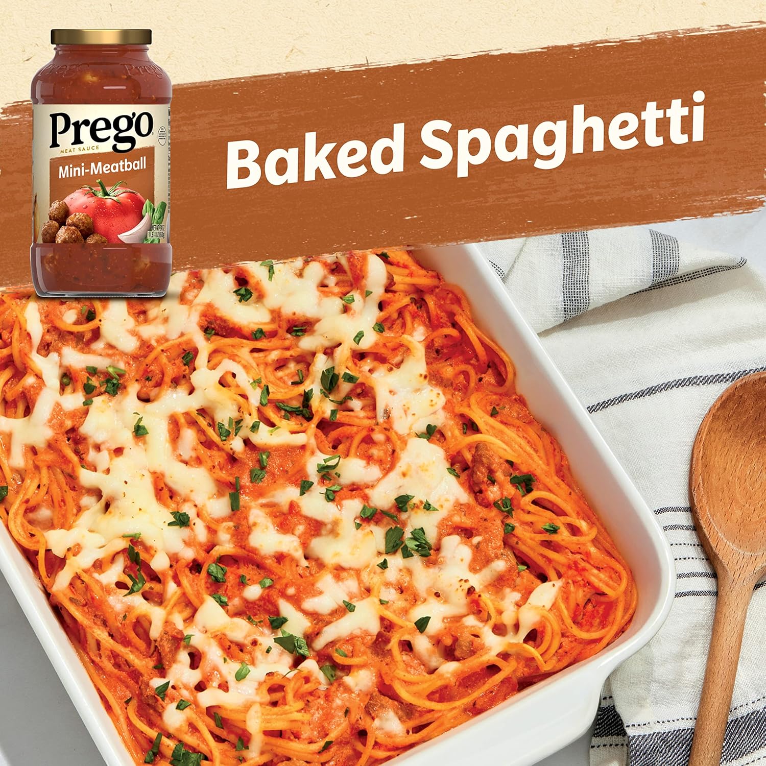 91YxKX8MvTL._SL1500_.jpg Prego Mini-Meatball Pasta Sauce, Great Tomato Sauce for Pasta, 24 Ounce Jar (Pack of 12) - Image 4