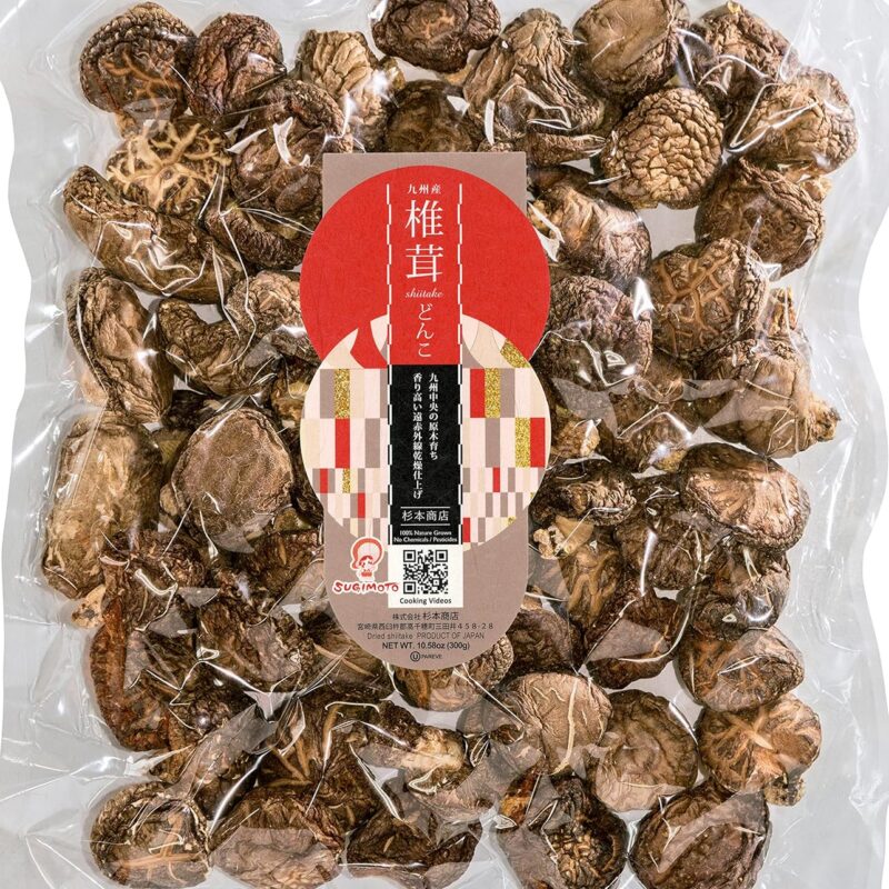 Forest-grown Japanese Dried Shiitake Donko 300g
