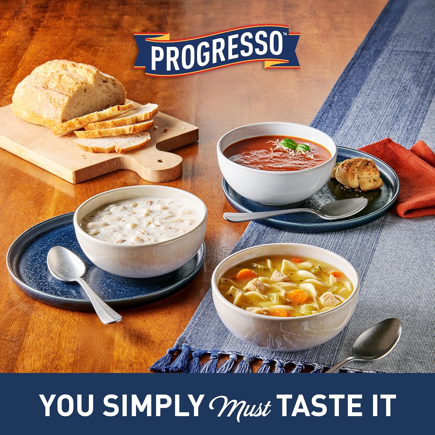 1742475131_91BILQcdSaL._SL1500_.jpg Progresso Rich & Hearty, Creamy Roasted Chicken Wild Rice Canned Soup, Gluten Free, 18.5 oz. (Pack of 12) - Image 4