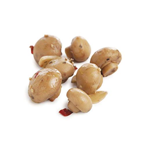 Divina Marinated Mushrooms with Garlic & Herb, 2 Packs of 6.25 lbs Each, Gluten-Free, Kosher, Ready to Eat, Domestic, Perfect for Salads and Gourmet Dishes