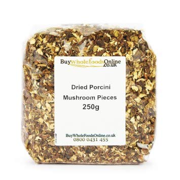 Buy Whole Foods Dried Porcini Mushroom Pieces (250g)