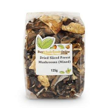 41OBdRvKj0L.jpg Buy Whole Foods Dried Sliced Forest Mushrooms (Mixed) (125g) - Image 2