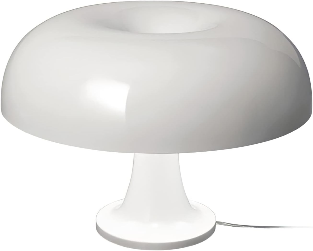 41jW3un1WOL._AC_SL1500_.jpg Retro Mushroom Lamp for Room Aesthetic Modern Lighting for Bedroom | Cool Retro Living Room Decor (White)