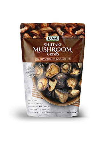 DJ&A SHIITAKE MUSHROOM CRISPS 2.3oz/65G (6)