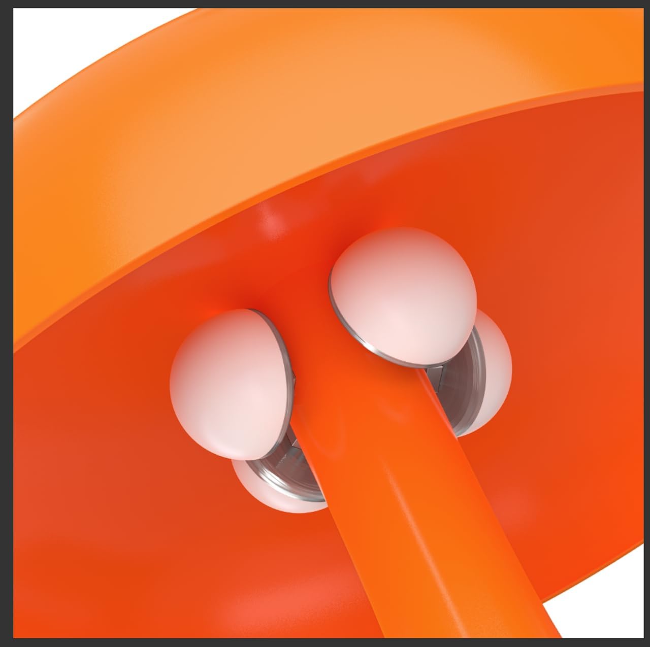 51-jRAWeFL._AC_SL1280_.jpg Huga Collective Mandarin Dream Dimmable Mushroom Lamp | Vintage Retro Mushroom Table Lamp for Ambient Lighting - Image 6