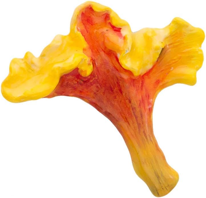 51LhvXtCrEL._AC_SL1000_.jpg Handcrafted Wild Mushroom Brooch and Lapel Pins - Morel, Chanterelle, and Toad Stool - Pewter, Copper, Gold, Hand Painted - Handmade in The United States