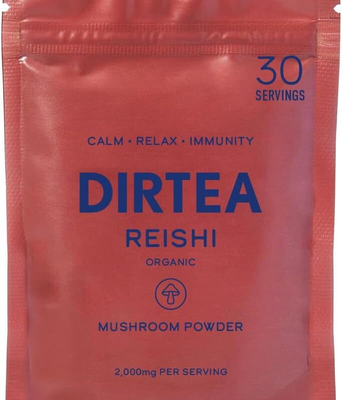 Reishi Mushroom Powder | 2,000mg / Serving | Organic, Vegan & Non GMO | Sleep Quality, Stress & Immunity Support | High Strength Supplement | 60g - 30 Servings