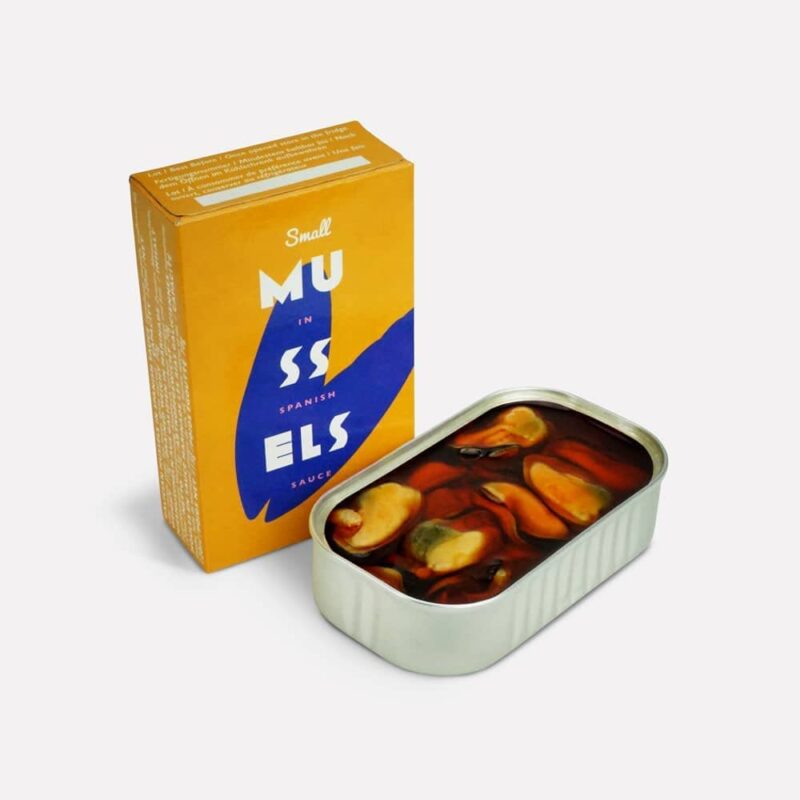La Narval. Galician Mussels in Spanish Escabeche Sauce. 12/16 pieces. 110g (3.88oz). (Pack of 12).
