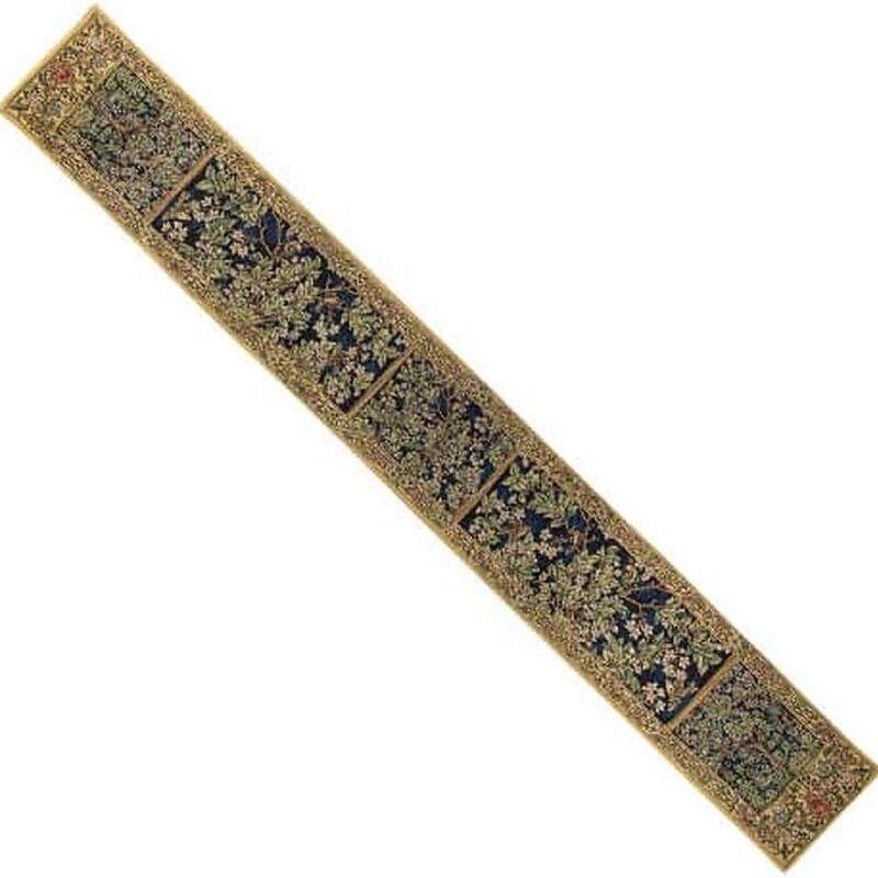 Celtic Table Runner 90 inches Long Cotton/Polyester Blend Irish Table Decor Garden of Delight